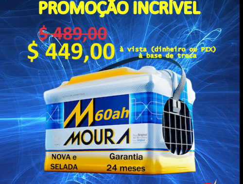 Bateria Moura 60h